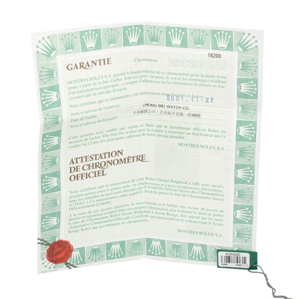 Rolex Datejust 16200